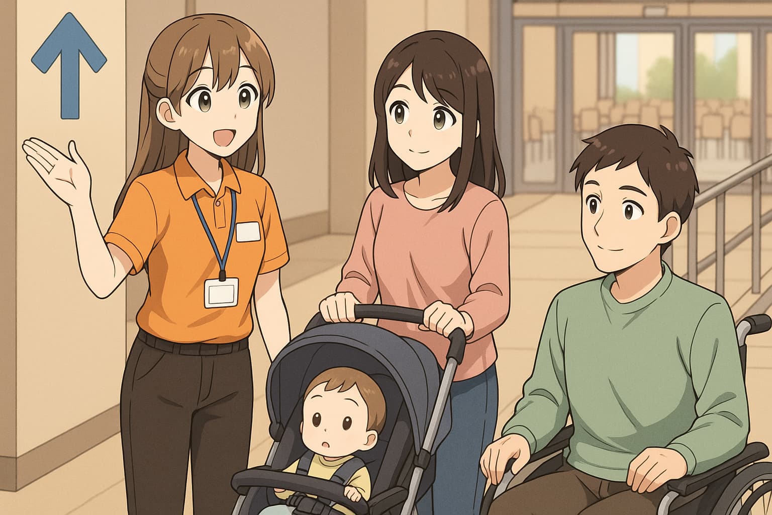 ベビーカー・車椅子の参加者に配慮した会場設計のポイント